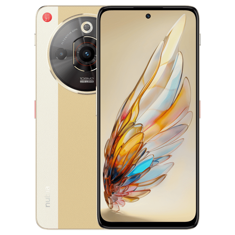 ZTE nubia Focus Pro 5G en color beige premium