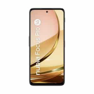 Vista frontal del ZTE nubia Focus Pro 5G en color negro