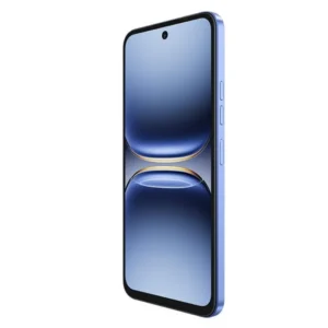 Tecno Spark 40 Azul Espejismo — vista frontal de lado
