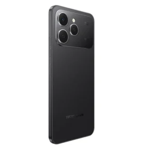 Tecno Spark 40 Negro Tinta — vista lateral trasera