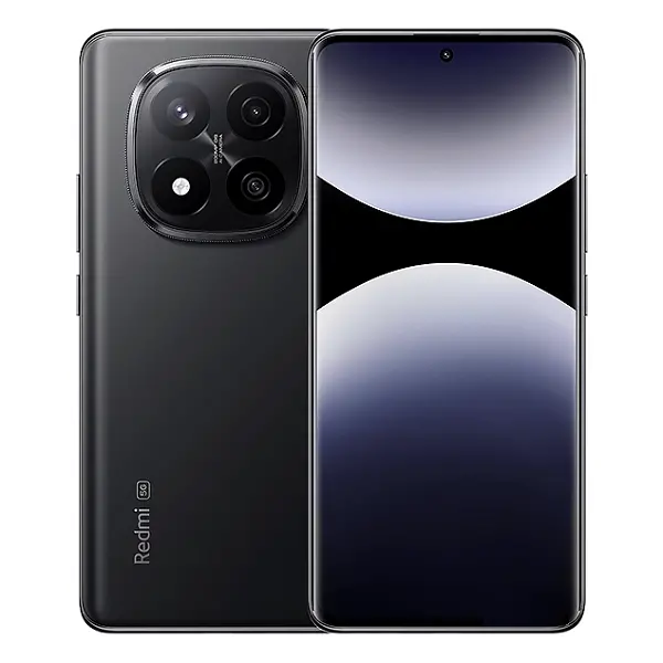 Redmi Note 14 Pro Plus 5G en color Negro Medianoche, vista destacada.