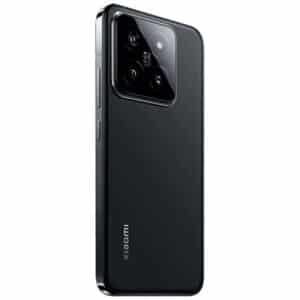 Xiaomi 14 negro — vista trasera mostrando módulo de cámara Leica triple de 50 MP