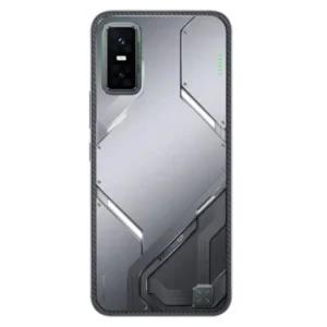 Parte trasera del Infinix GT 30 Pro 5G con acabado Ceniza Sombra
