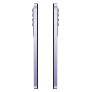 Vista lateral del Xiaomi Redmi 15 en color Morado Arena