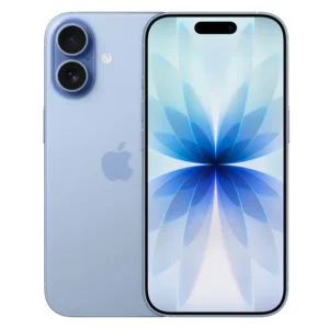 iPhone 17 color azul – elegante smartphone con doble cámara de 48 MP