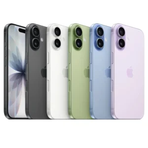 iPhone 17 en todos sus colores: negro, blanco, azul, lavanda y salvia