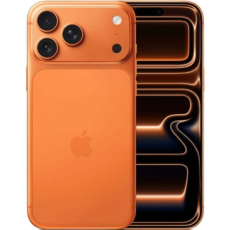 iPhone 17 Pro color Naranja Cósmico — Diseño audaz con rendimiento profesional